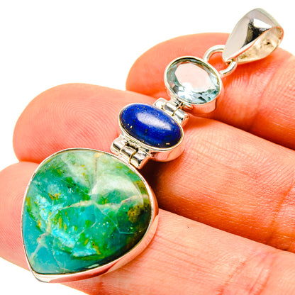 Peruvian Opal Pendants handcrafted by Ana Silver Co - PD756978