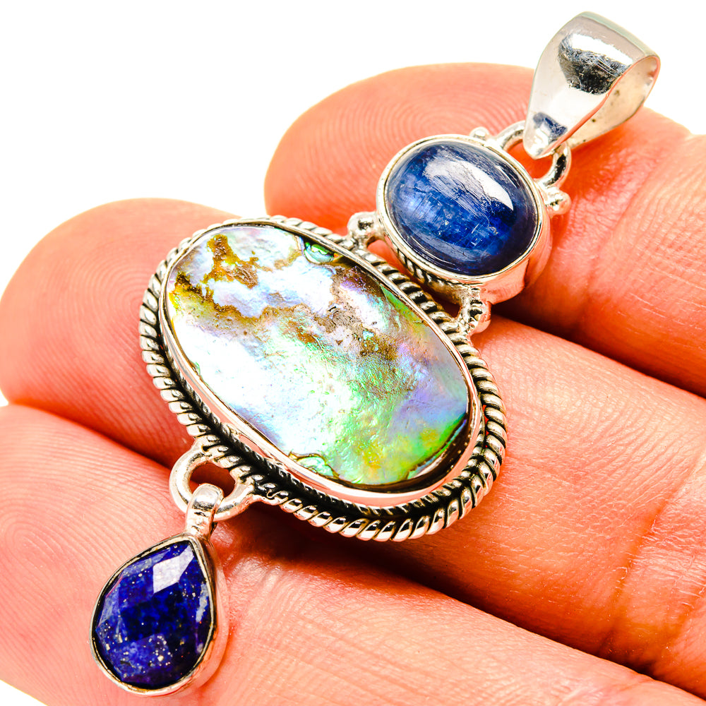 Abalone Shell Pendants handcrafted by Ana Silver Co - PD756998