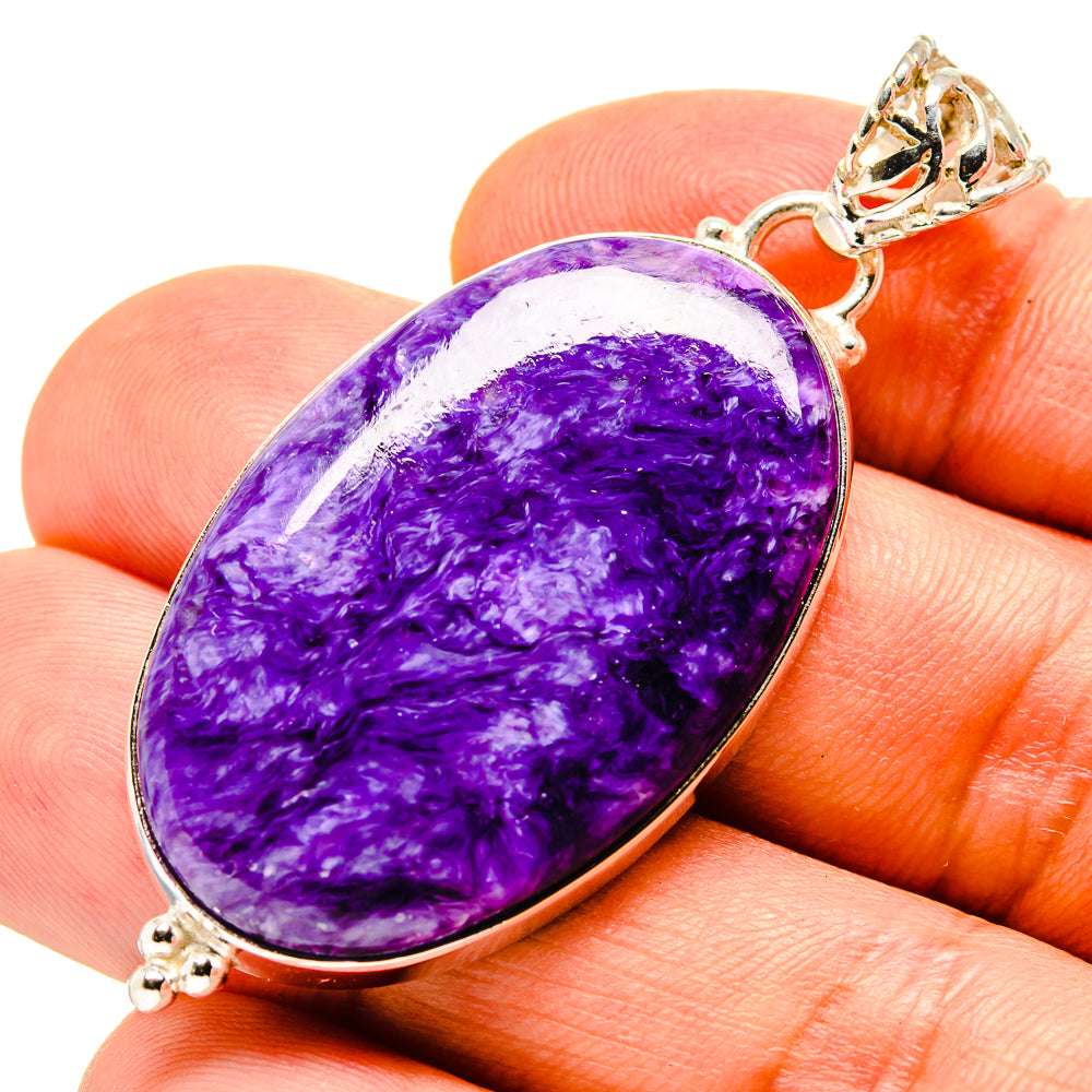 Charoite Pendants handcrafted by Ana Silver Co - PD757022