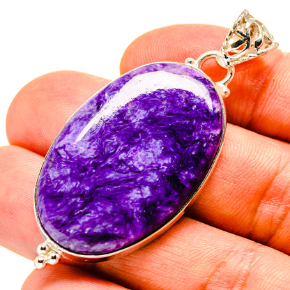 Charoite Pendants handcrafted by Ana Silver Co - PD757022