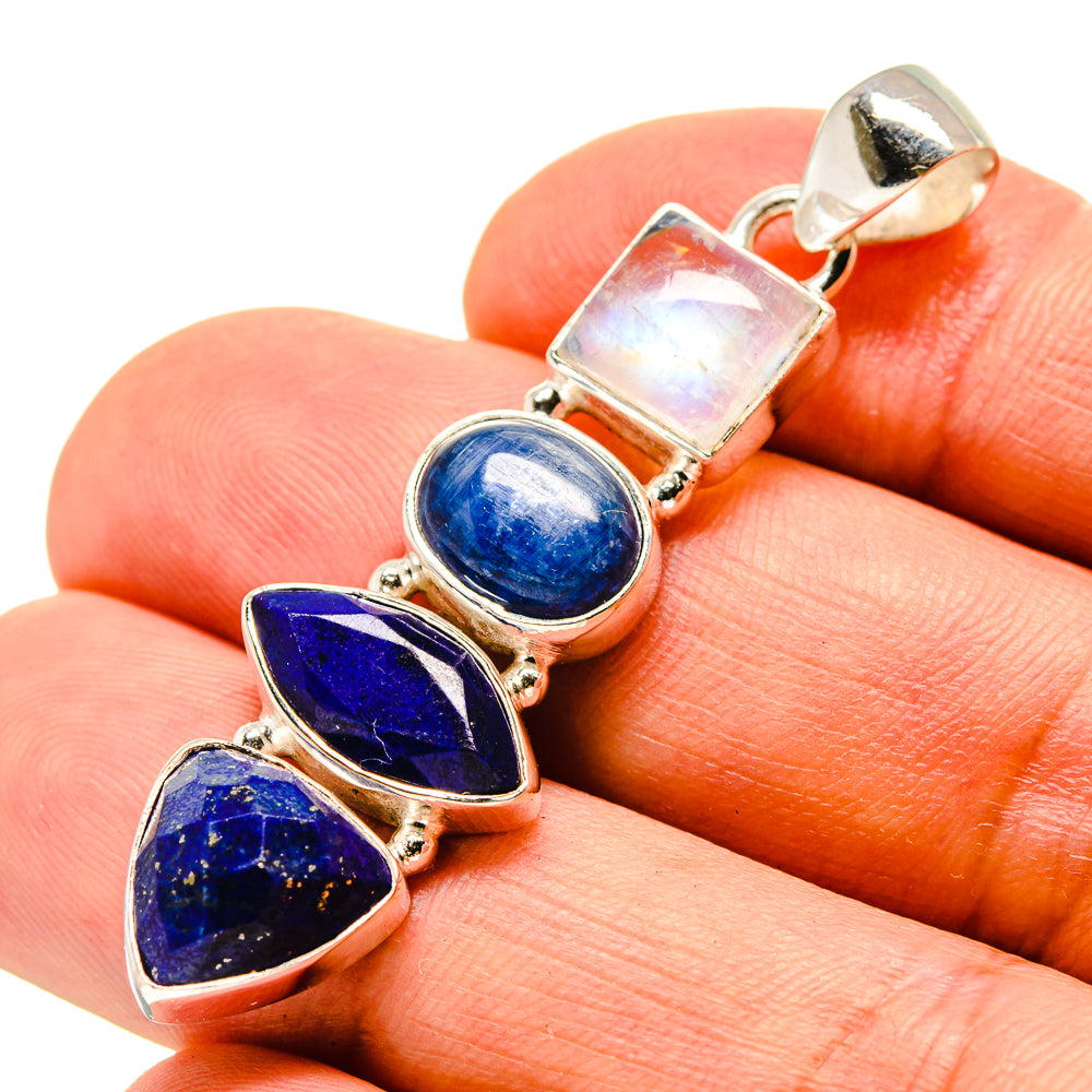 Lapis Lazuli Pendants handcrafted by Ana Silver Co - PD757034