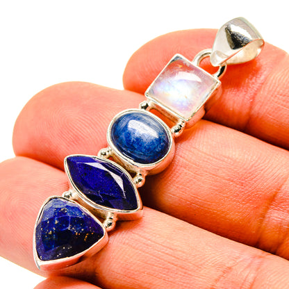 Lapis Lazuli Pendants handcrafted by Ana Silver Co - PD757034