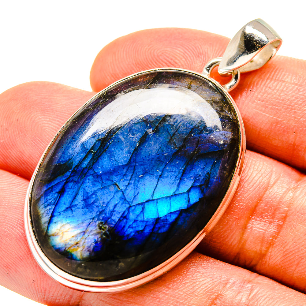 Labradorite Pendants handcrafted by Ana Silver Co - PD757046