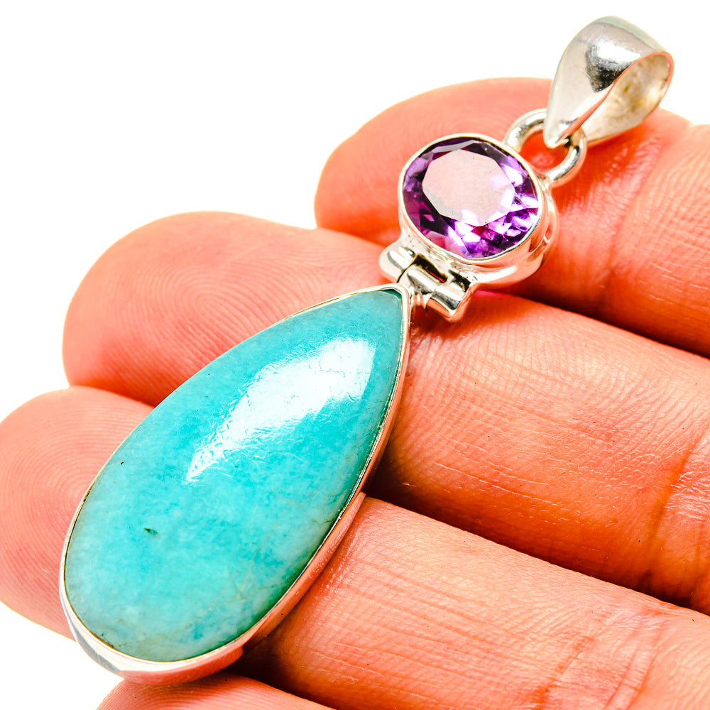 Larimar Pendants handcrafted by Ana Silver Co - PD757056