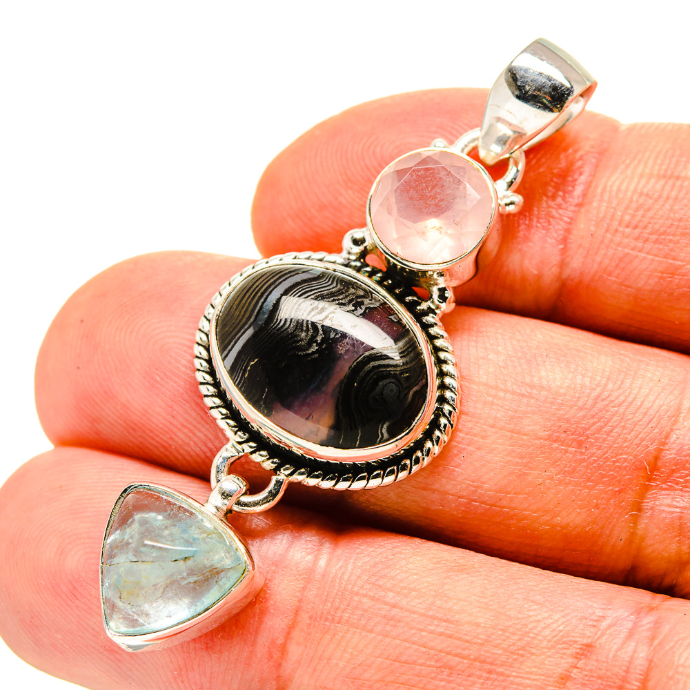 Pinolith Jasper Pendants handcrafted by Ana Silver Co - PD757058