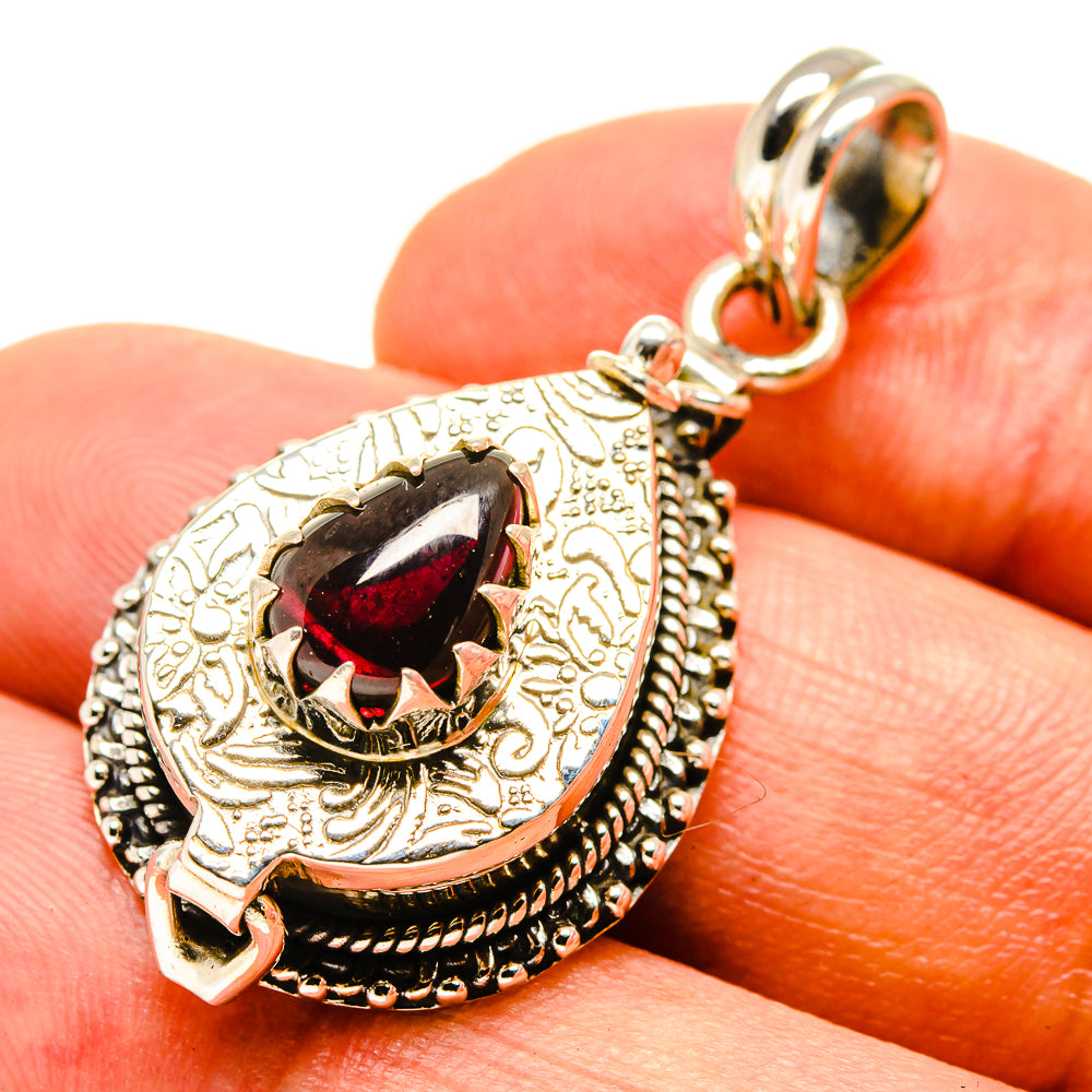 Garnet Pendants handcrafted by Ana Silver Co - PD756956