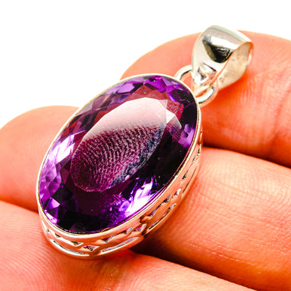 Amethyst Pendants handcrafted by Ana Silver Co - PD757091
