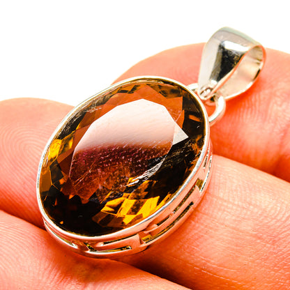 Lemon Quartz Pendants handcrafted by Ana Silver Co - PD757098