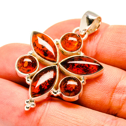 Baltic Amber Pendants handcrafted by Ana Silver Co - PD757099