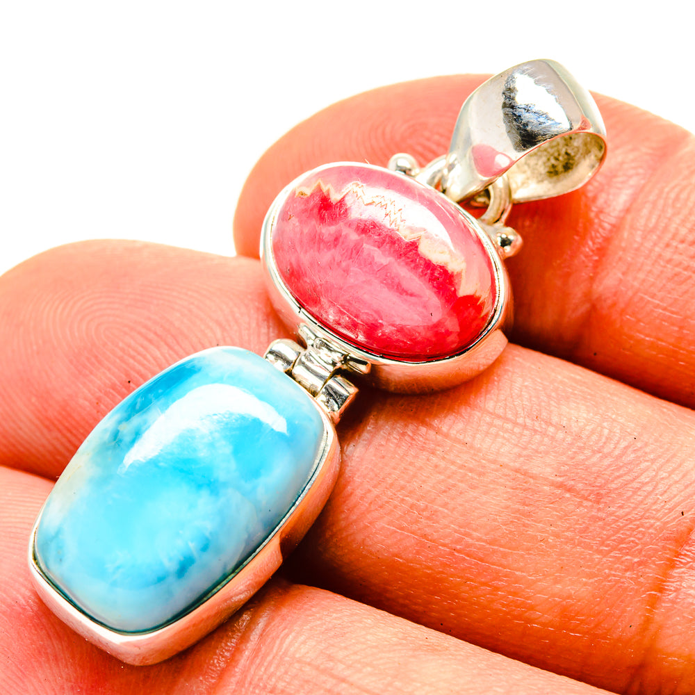 Larimar Pendants handcrafted by Ana Silver Co - PD757112