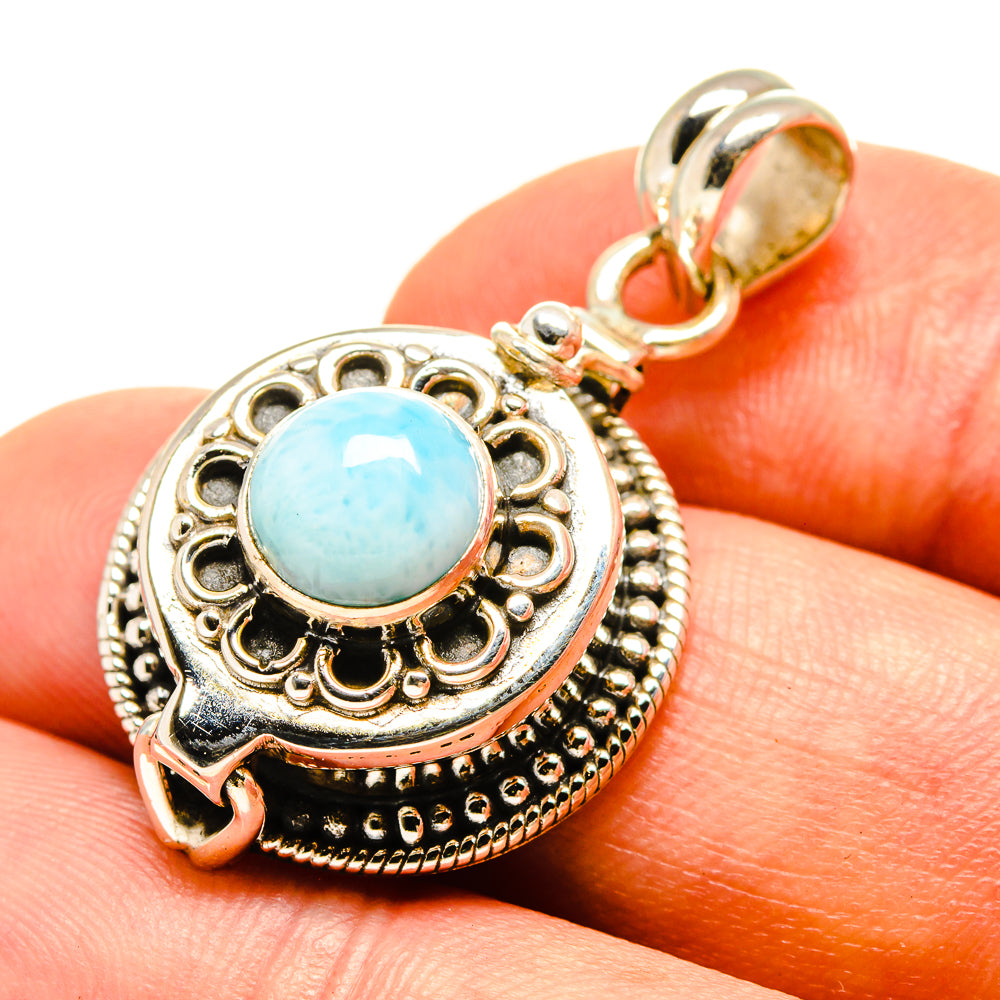 Larimar Pendants handcrafted by Ana Silver Co - PD757126