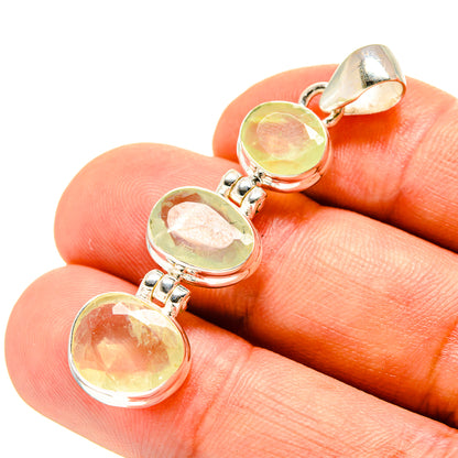 Peruvian Opal Pendants handcrafted by Ana Silver Co - PD757133
