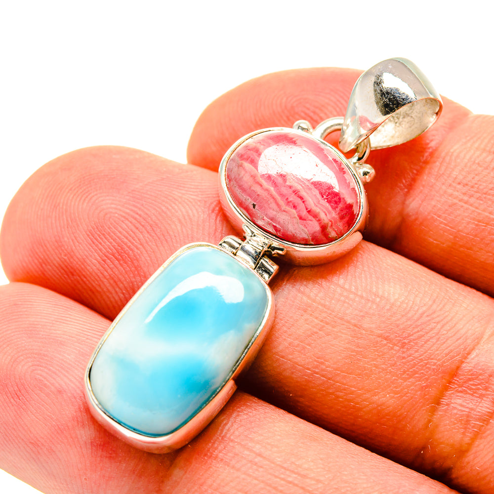 Larimar Pendants handcrafted by Ana Silver Co - PD757169