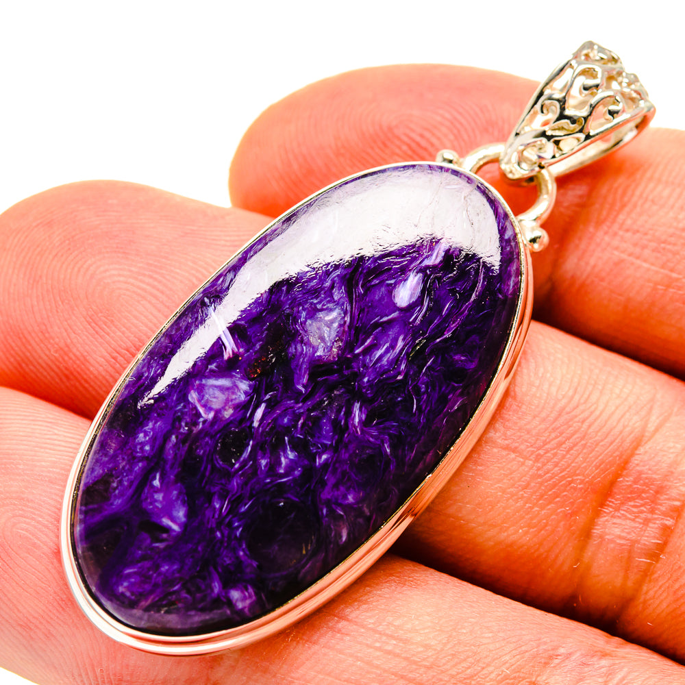 Charoite Pendants handcrafted by Ana Silver Co - PD757171