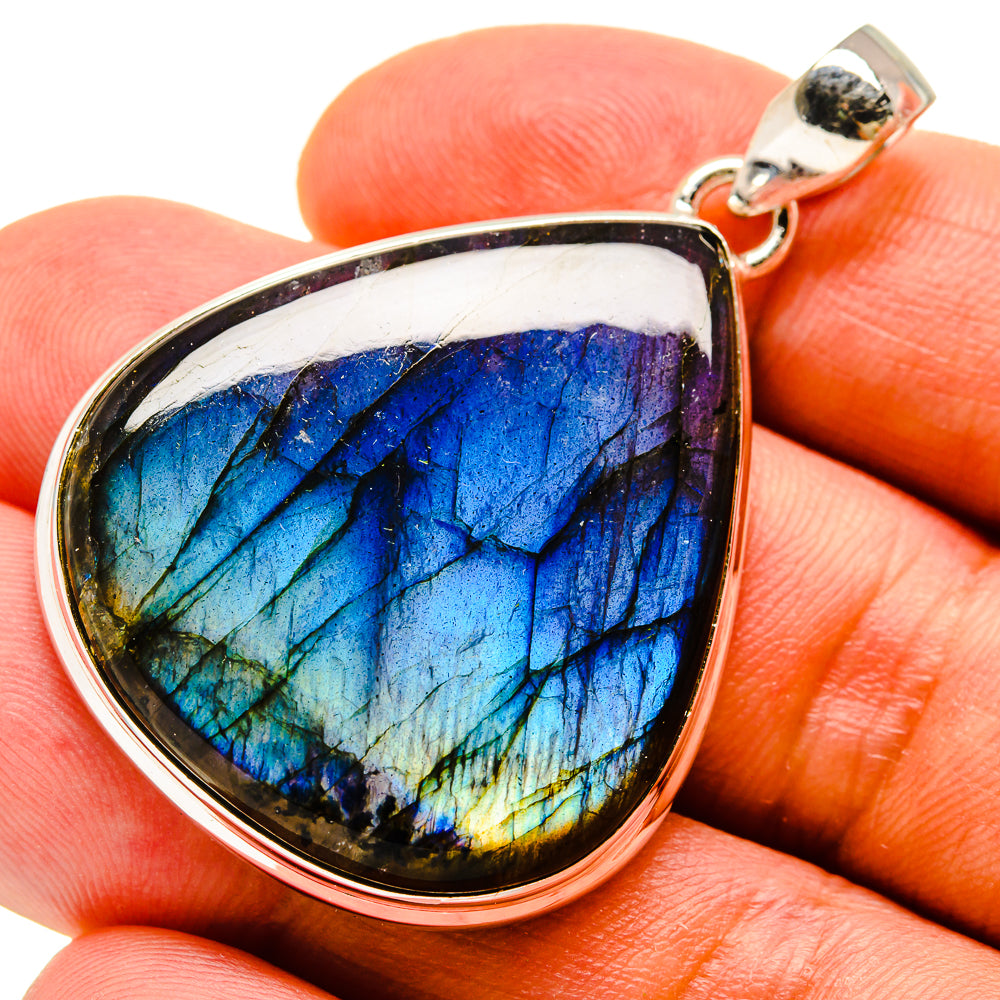 Labradorite Pendants handcrafted by Ana Silver Co - PD757173