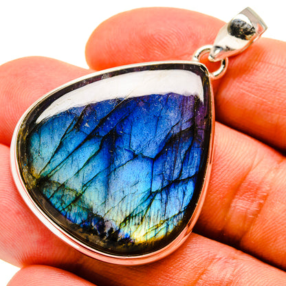 Labradorite Pendants handcrafted by Ana Silver Co - PD757173