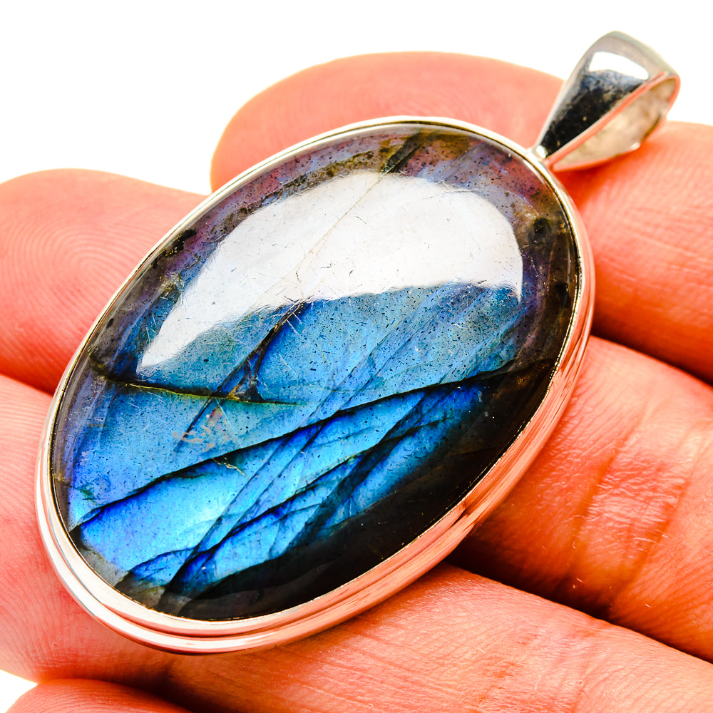 Labradorite Pendants handcrafted by Ana Silver Co - PD757174