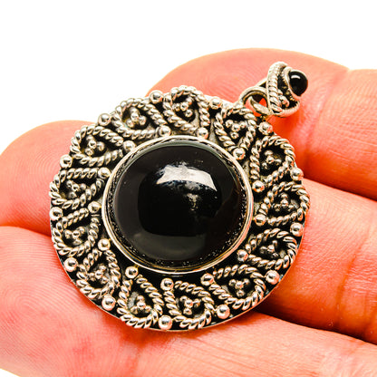 Black Onyx Pendants handcrafted by Ana Silver Co - PD757180
