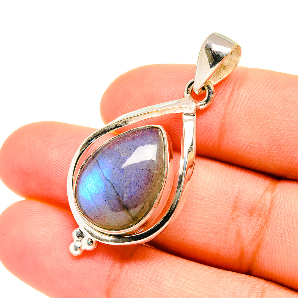 Labradorite Pendants handcrafted by Ana Silver Co - PD7572