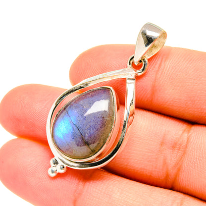 Labradorite Pendants handcrafted by Ana Silver Co - PD7572