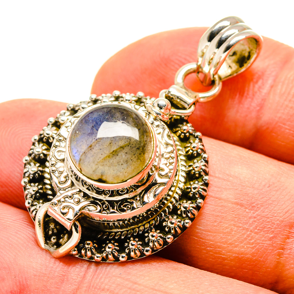 Labradorite Pendants handcrafted by Ana Silver Co - PD757201