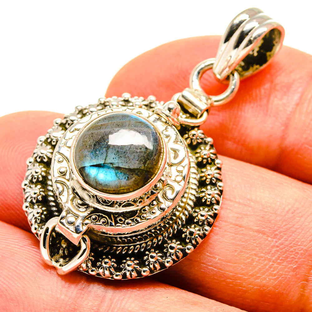 Labradorite Pendants handcrafted by Ana Silver Co - PD757207