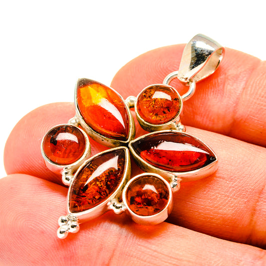 Baltic Amber Pendants handcrafted by Ana Silver Co - PD757212