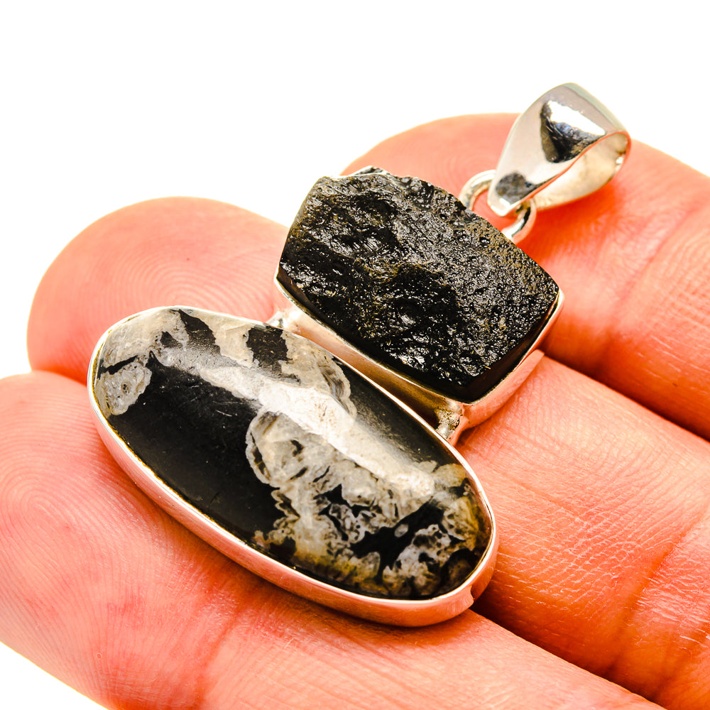 Pinolith Jasper Pendants handcrafted by Ana Silver Co - PD757216