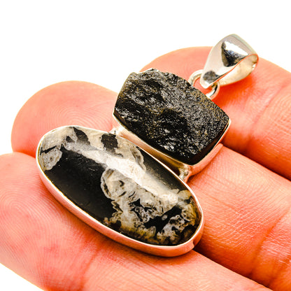 Pinolith Jasper Pendants handcrafted by Ana Silver Co - PD757216