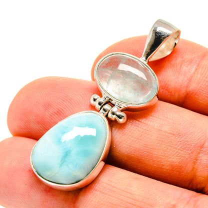 Larimar Pendants handcrafted by Ana Silver Co - PD757230