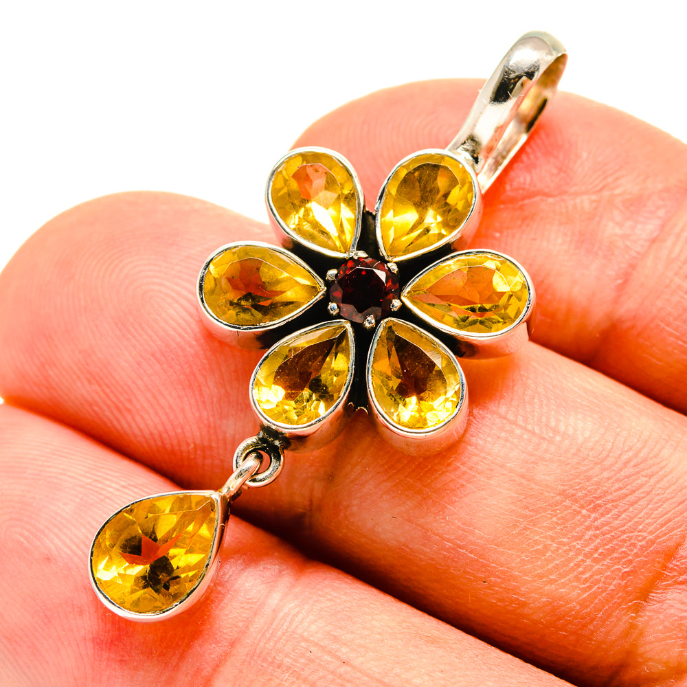 Citrine Pendants handcrafted by Ana Silver Co - PD757259