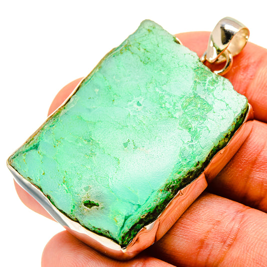 Chrysoprase Pendants handcrafted by Ana Silver Co - PD757267