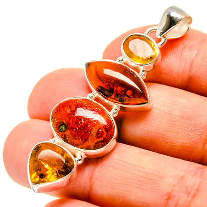 Sponge Coral Pendants handcrafted by Ana Silver Co - PD757277