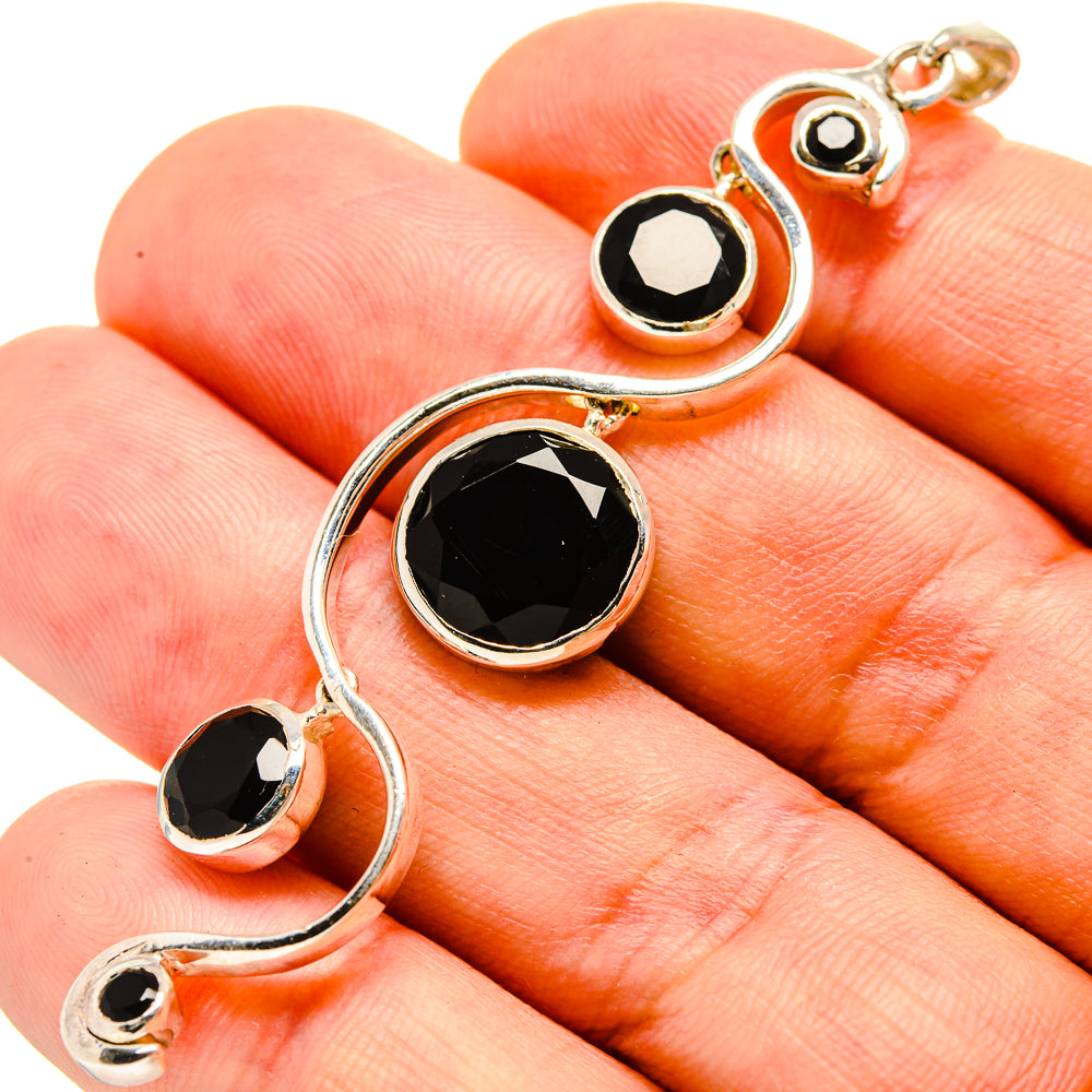Black Onyx Pendants handcrafted by Ana Silver Co - PD757318