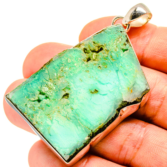 Chrysoprase Pendants handcrafted by Ana Silver Co - PD757322