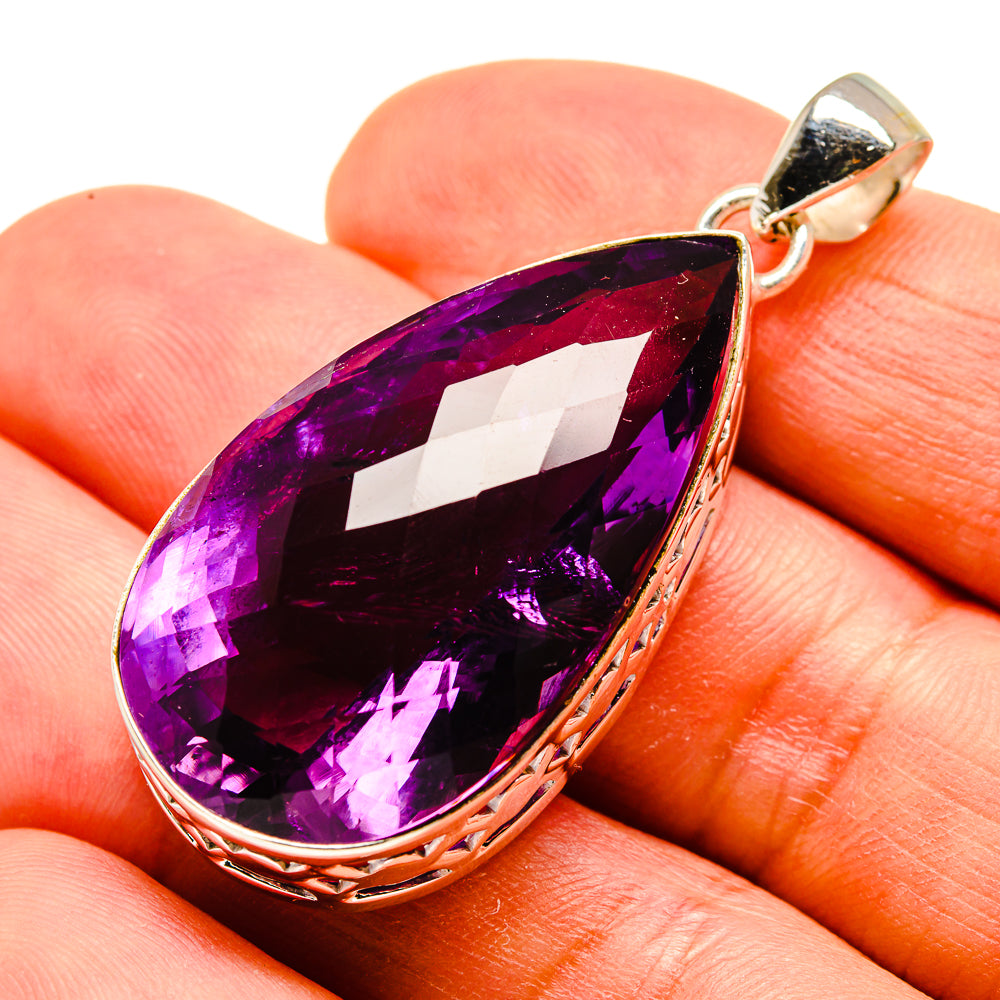 Amethyst Pendants handcrafted by Ana Silver Co - PD757329