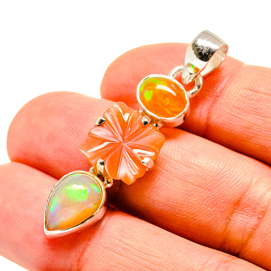 Carnelian Pendants handcrafted by Ana Silver Co - PD757335