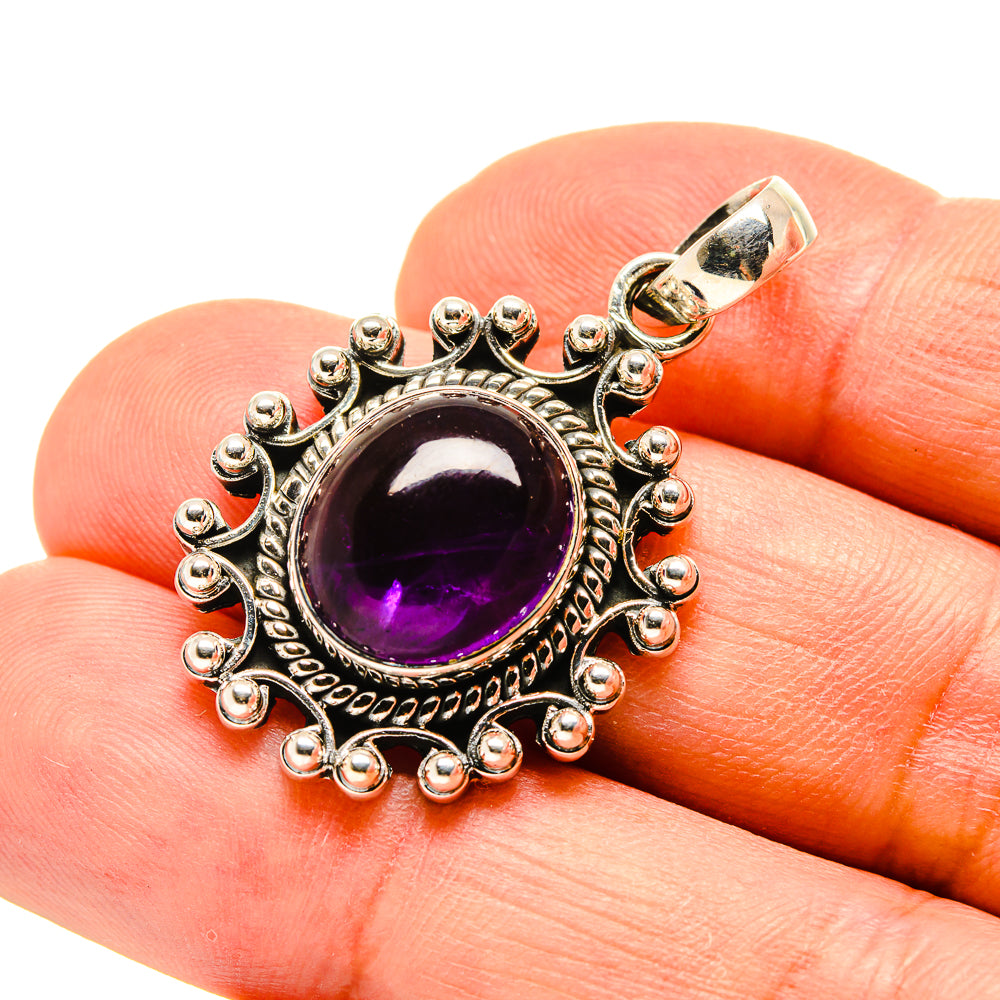 Amethyst Pendants handcrafted by Ana Silver Co - PD757362