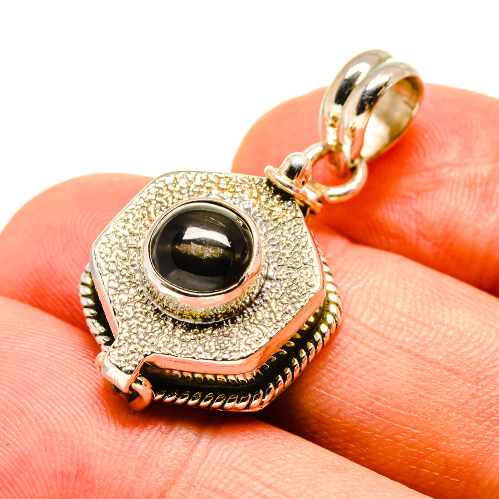 Black Onyx Pendants handcrafted by Ana Silver Co - PD757375