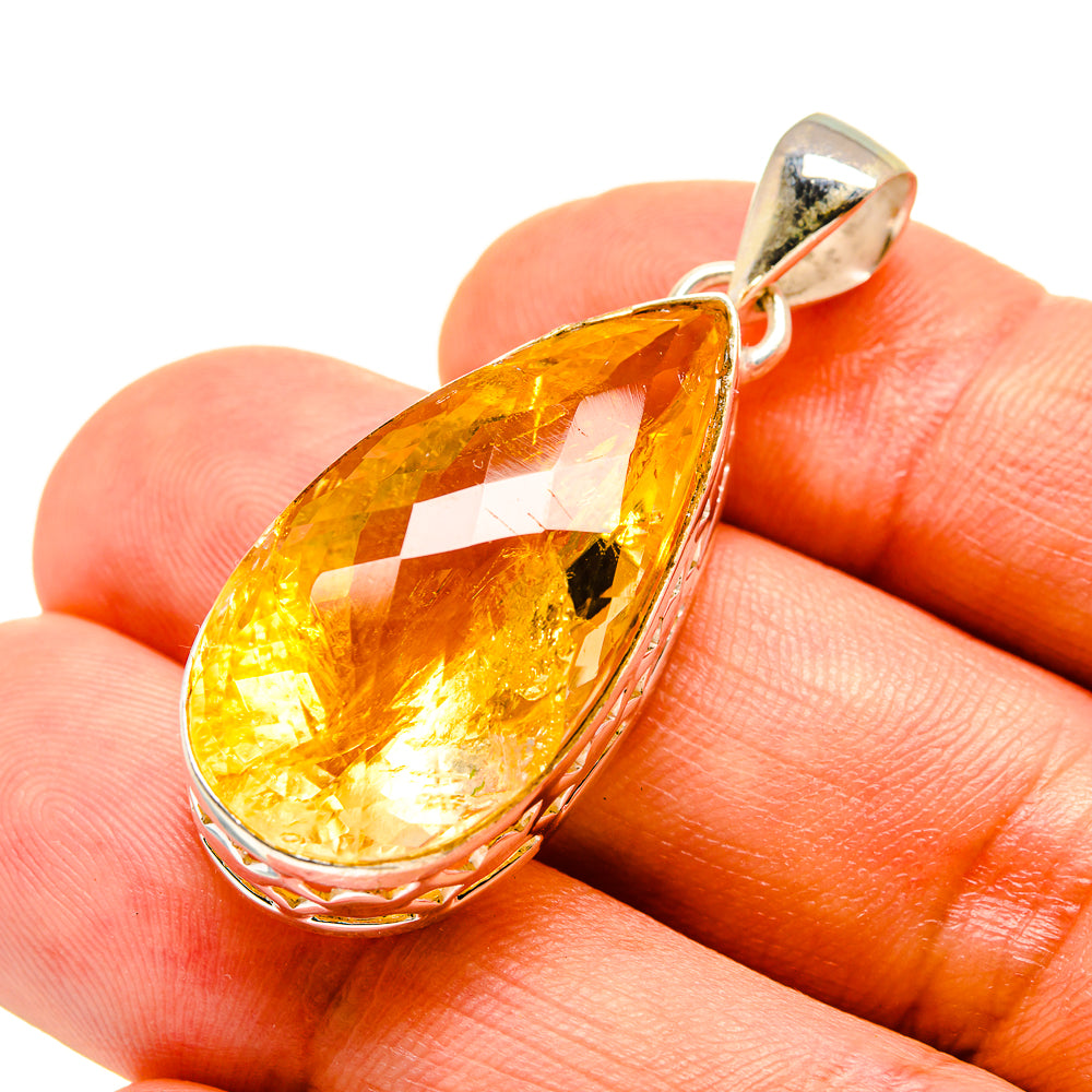Citrine Pendants handcrafted by Ana Silver Co - PD757399