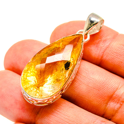 Citrine Pendants handcrafted by Ana Silver Co - PD757399