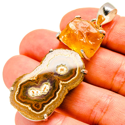Solar Quartz Pendants handcrafted by Ana Silver Co - PD757418