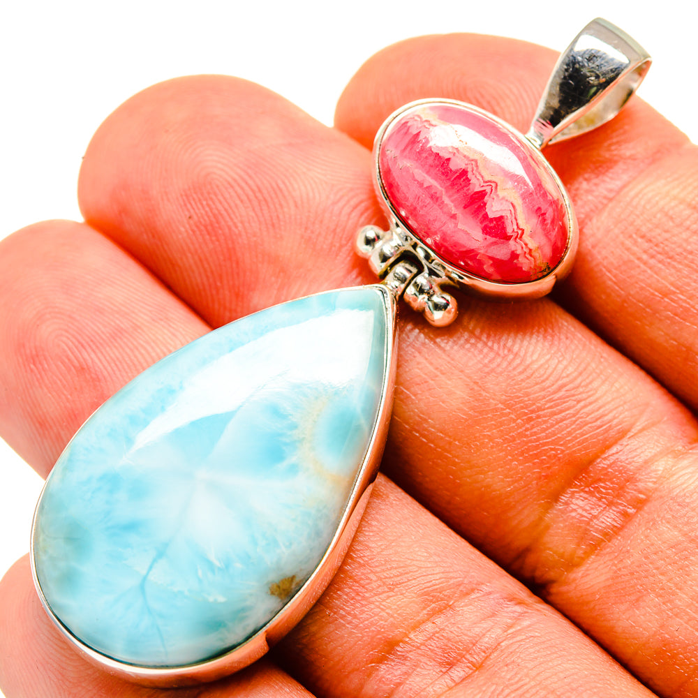 Larimar Pendants handcrafted by Ana Silver Co - PD757422
