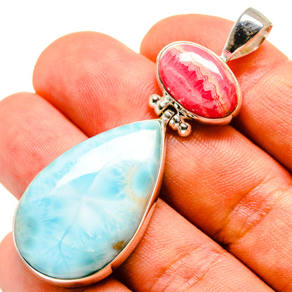 Larimar Pendants handcrafted by Ana Silver Co - PD757422