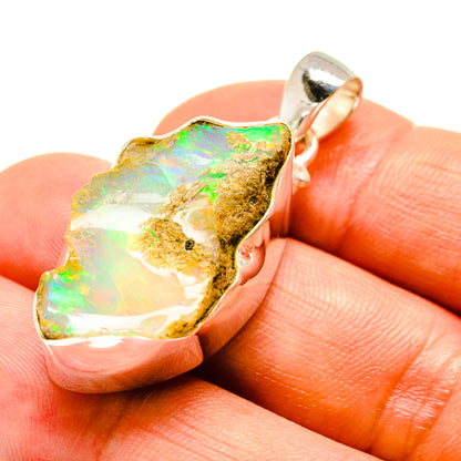 Ethiopian Opal Pendants handcrafted by Ana Silver Co - PD757449