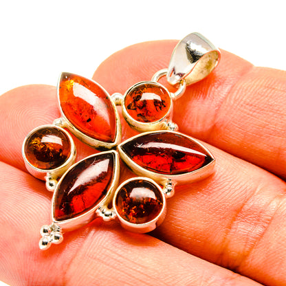 Baltic Amber Pendants handcrafted by Ana Silver Co - PD757452