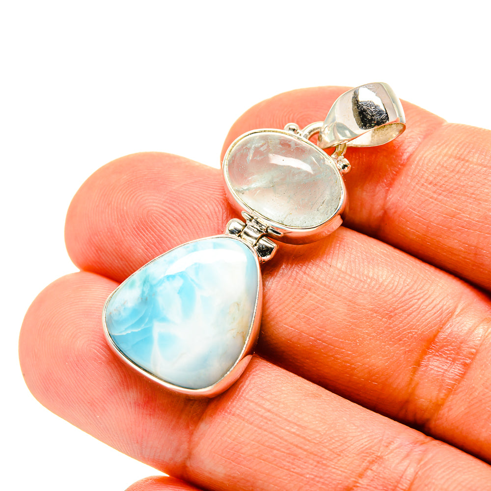 Larimar Pendants handcrafted by Ana Silver Co - PD757457