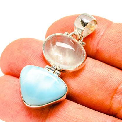 Larimar Pendants handcrafted by Ana Silver Co - PD757458