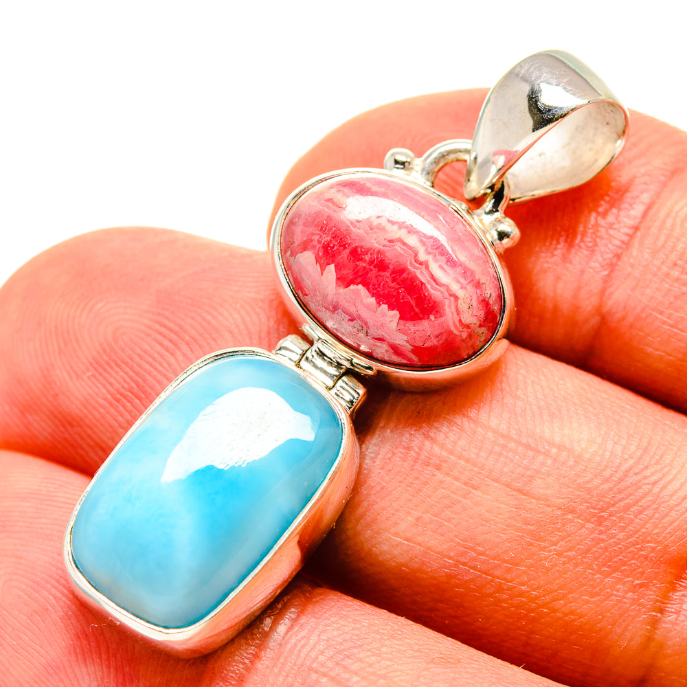 Larimar Pendants handcrafted by Ana Silver Co - PD757475