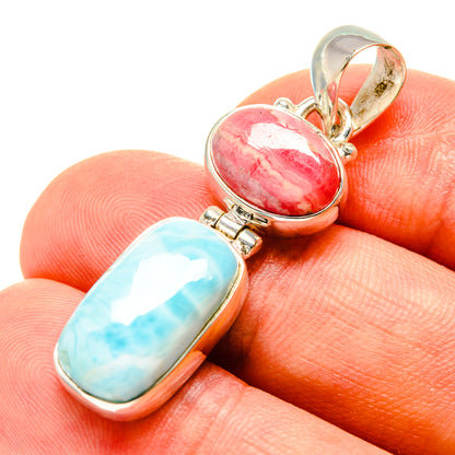 Larimar Pendants handcrafted by Ana Silver Co - PD757481